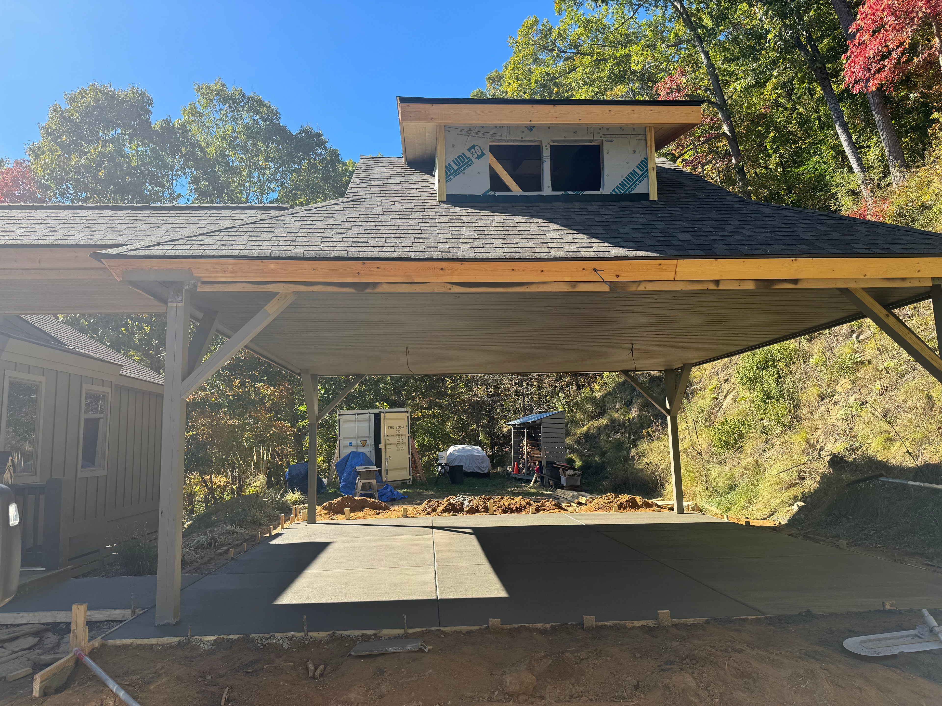 Carport & Metal Shop — Roofing