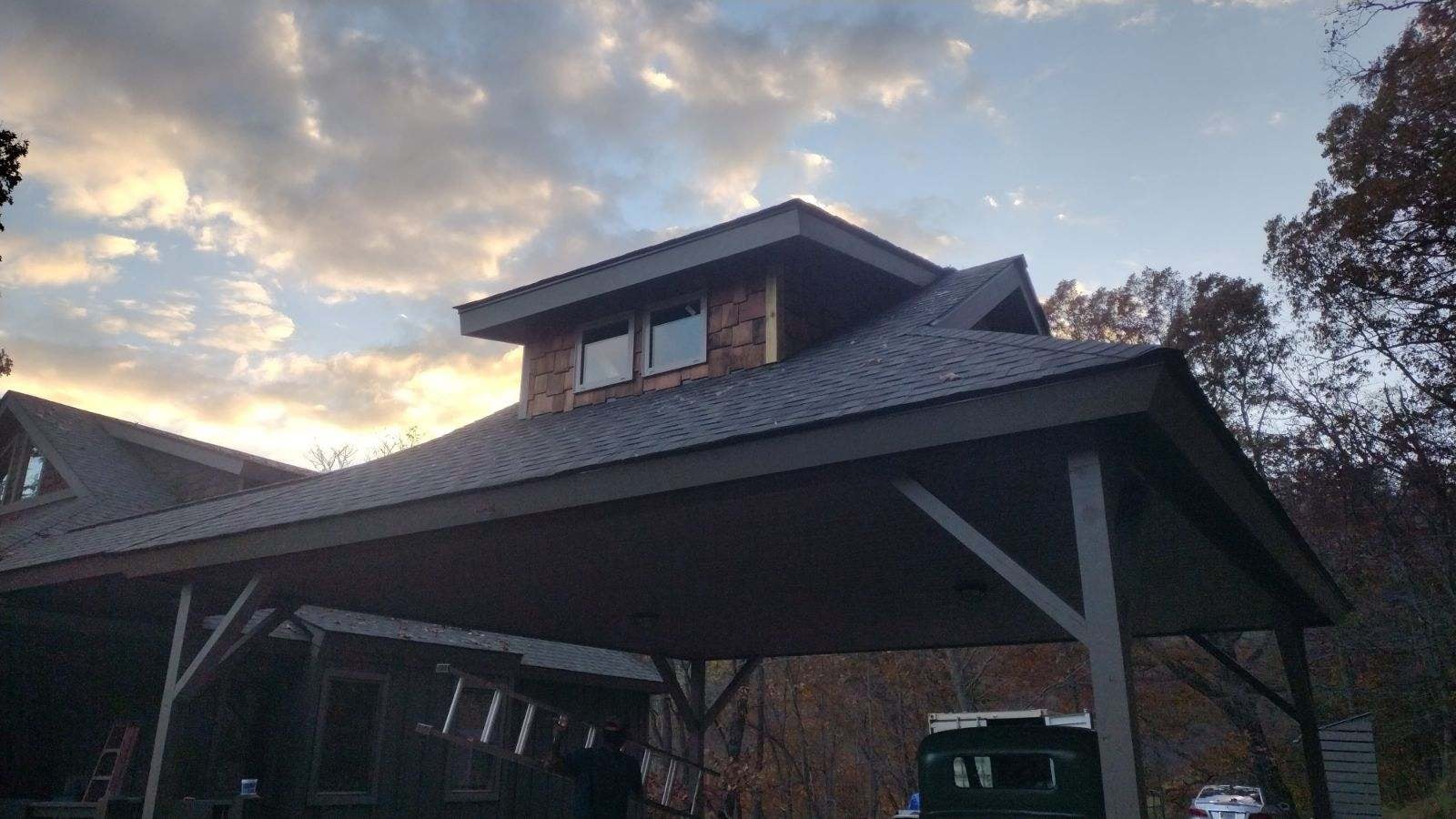 Carport & Metal Shop — Completed