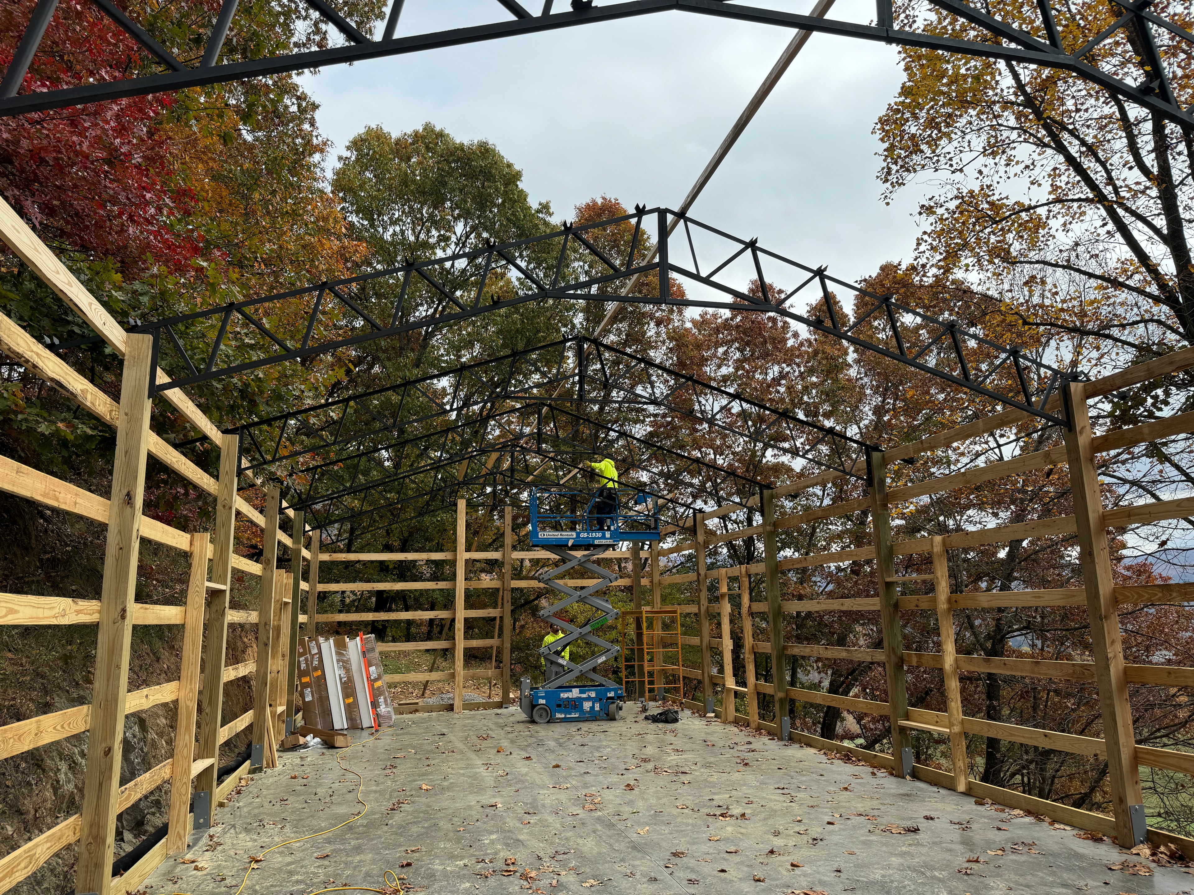 Carport & Metal Shop — Framing