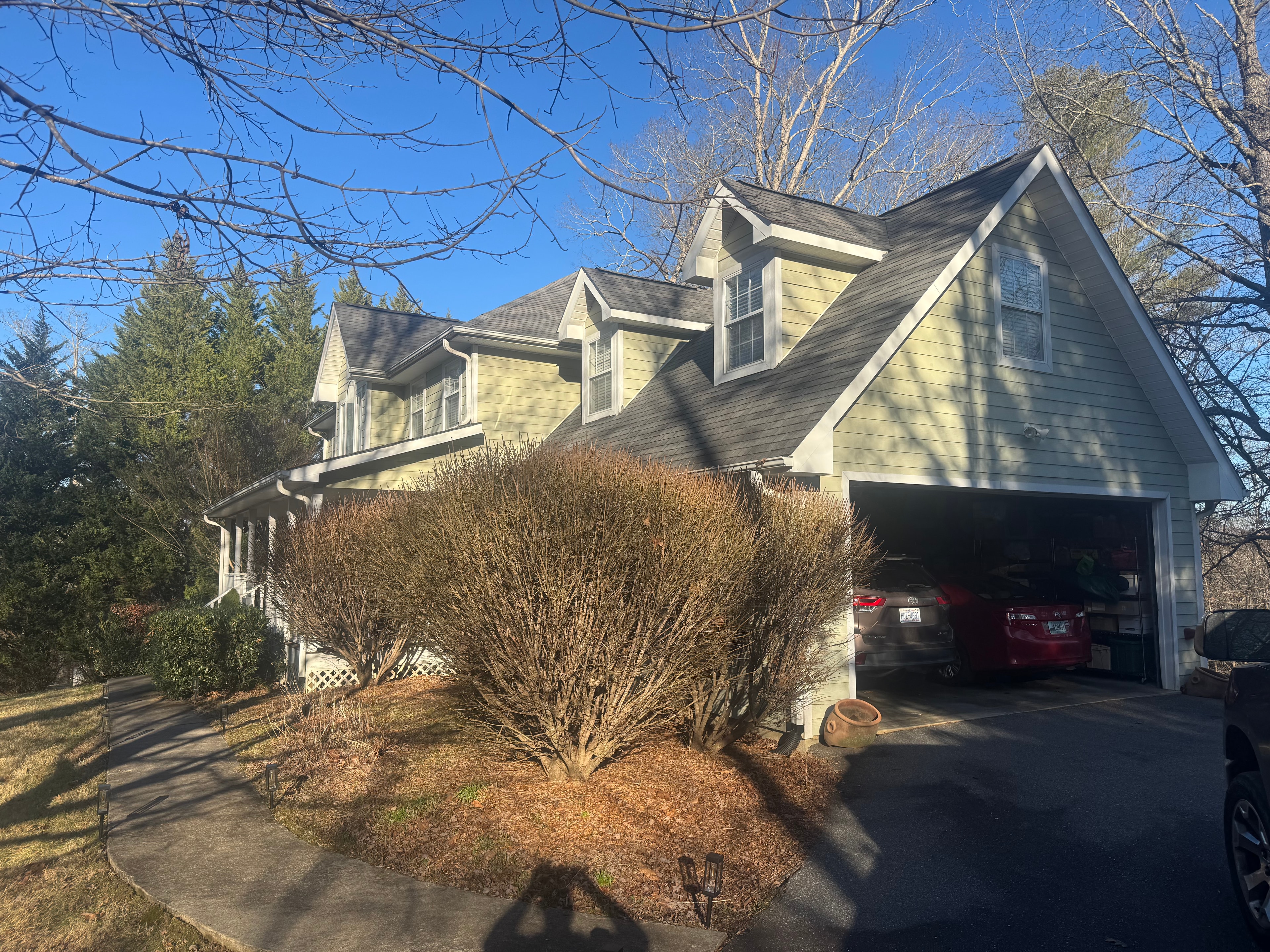 Two-Story Home New Roof